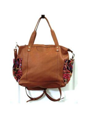 Guatemalan Convertible Bag | 100% Full-Grain Leather Vintage Huipil | Unique Bac